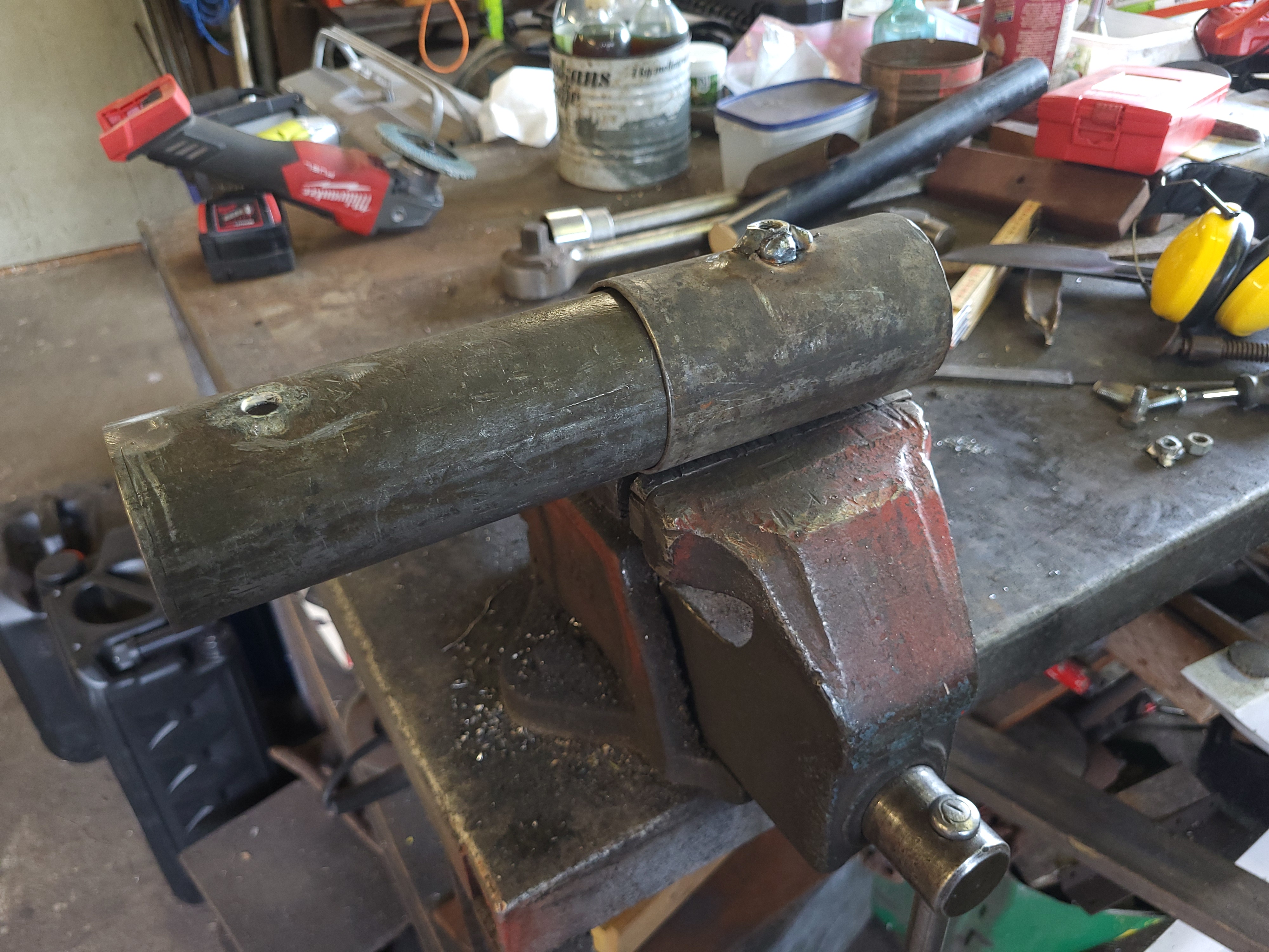 The basic form takes shape